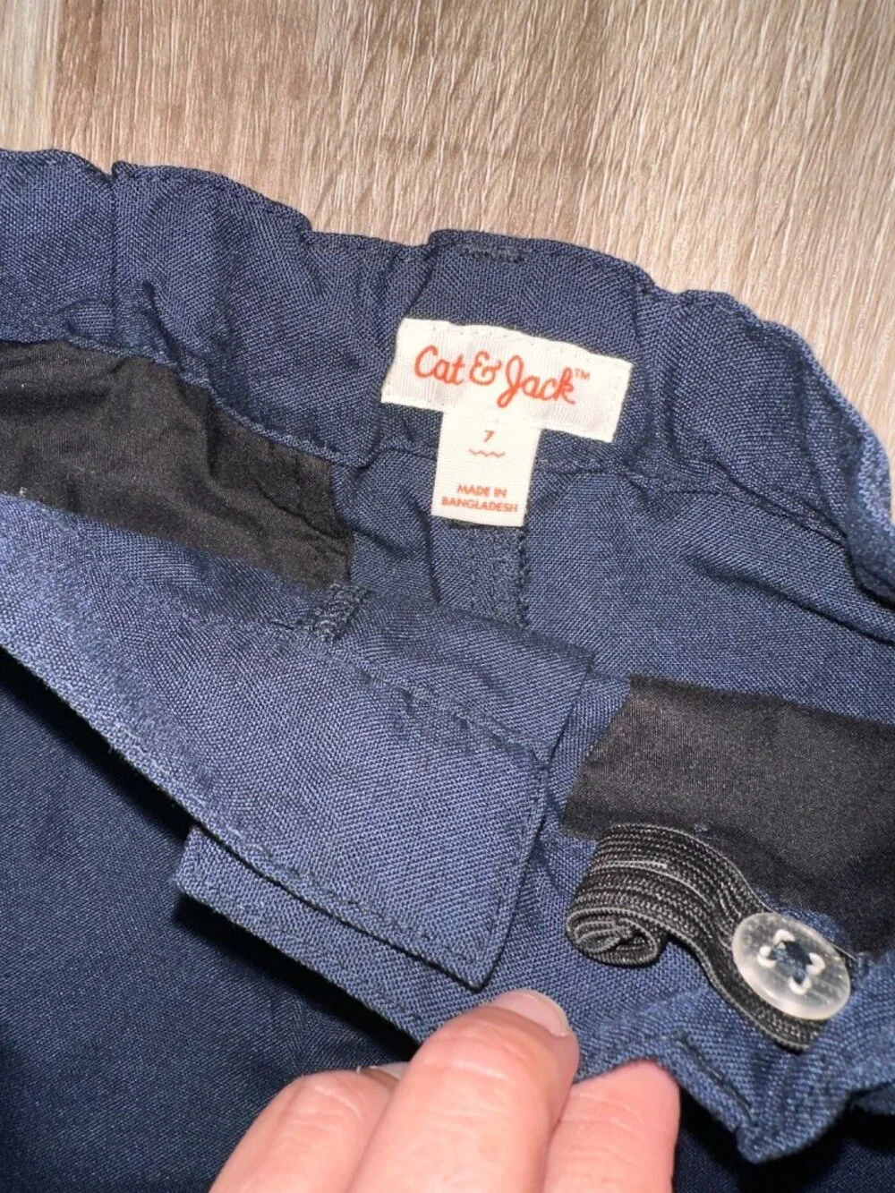 Cat & Jack navy blue boy dress pants size 7